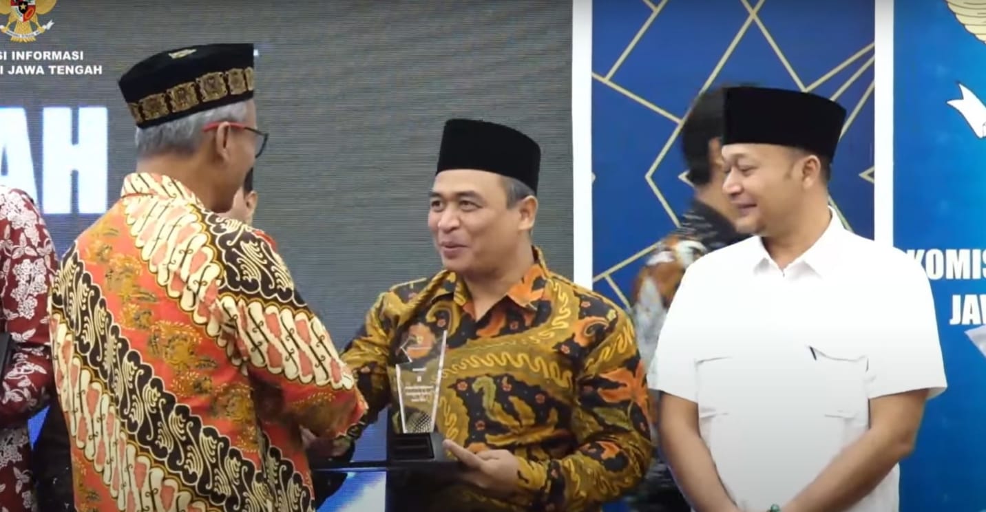 KPU Kabupaten Magelang Raih Peringkat Dua Badan Publik Informatif se-Jawa Tengah