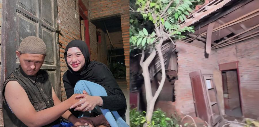 Nadya Shavira sowan ke rumah Aris salah satu pengidap down syndrome.