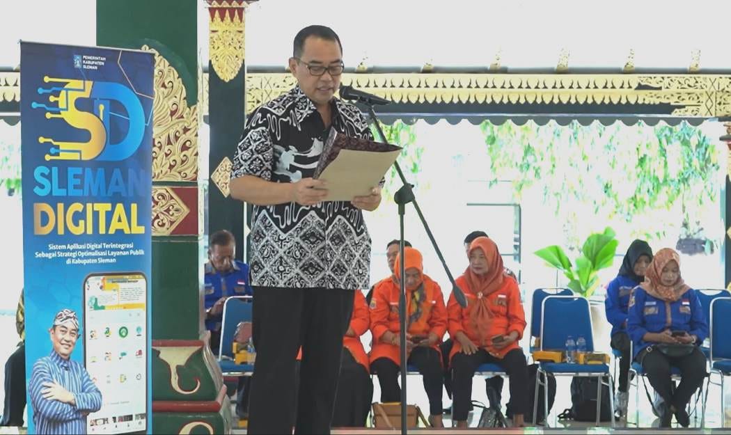 Pelaksana Tugas (Plt) Kepala Dinas Komunikasi dan Informatika Kabupaten Sleman Eka Suryo Prihantoro