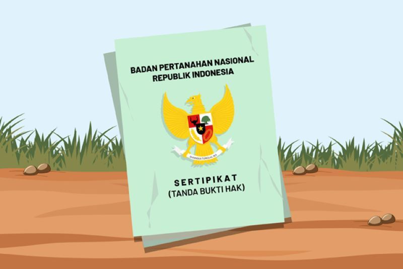 ilustrasi sertifikat