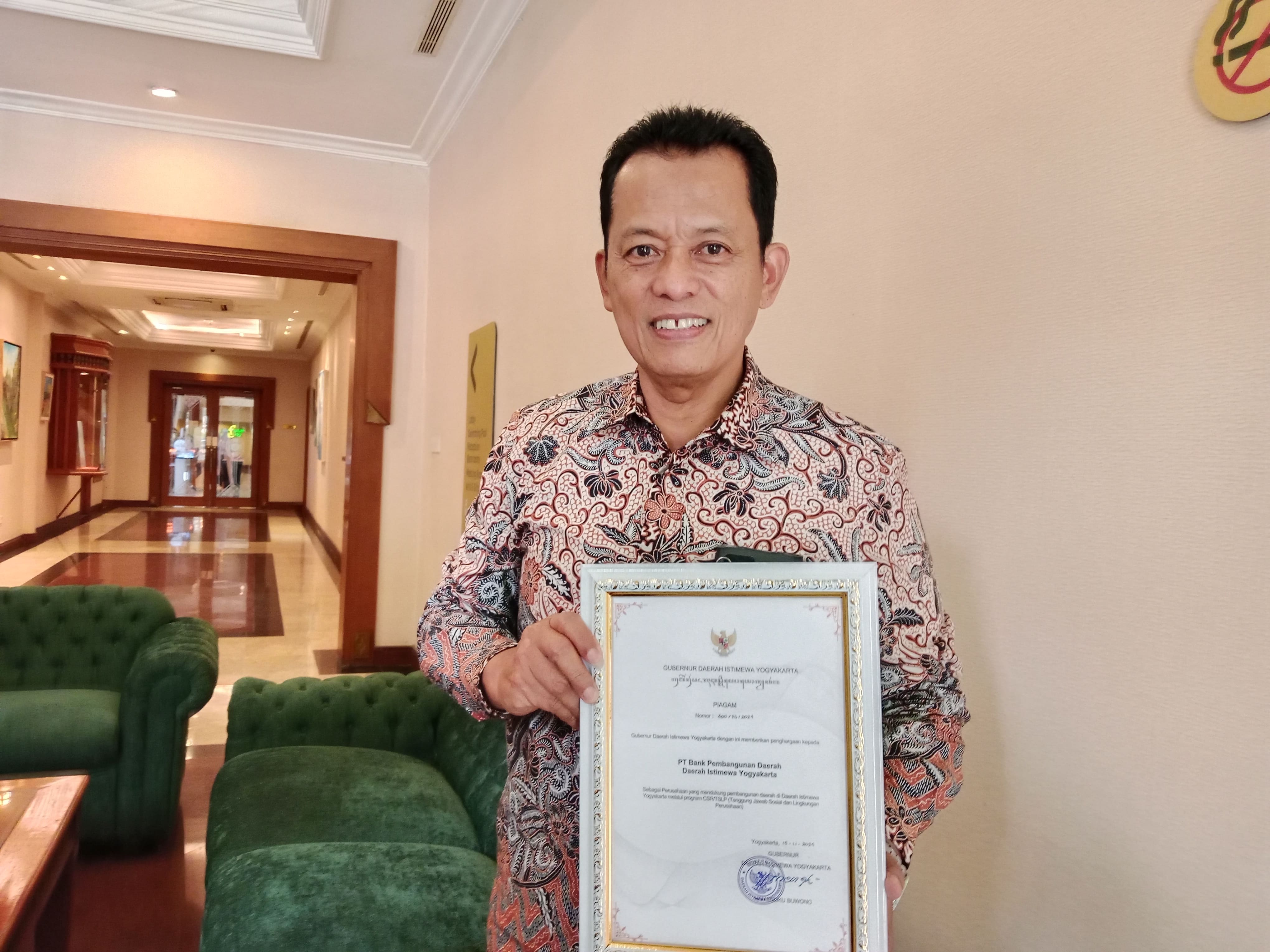 Direktur Utama BPD DIY Santoso Rohmad.