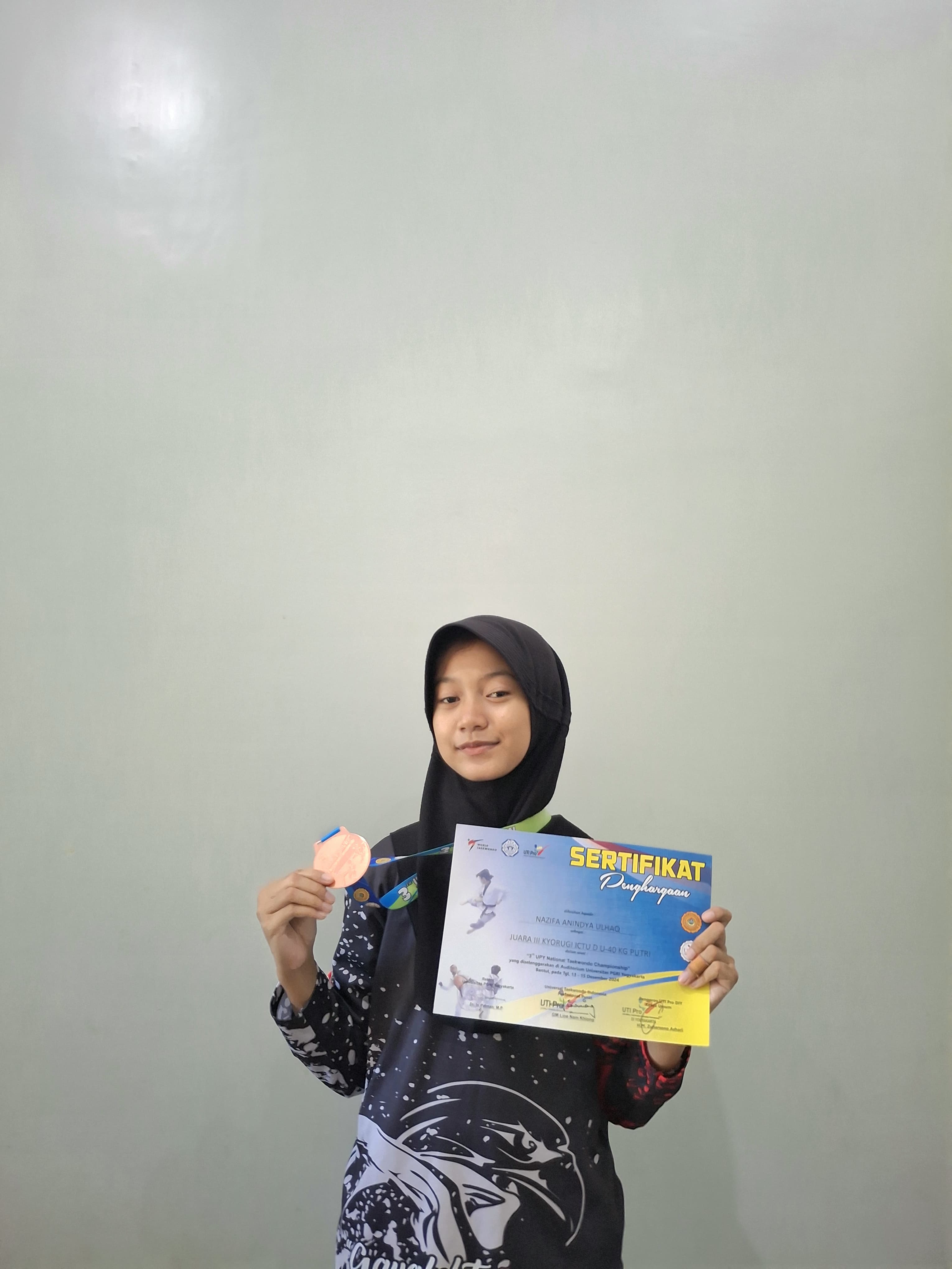 Nazifa Anindya Ulhaq. (Doc pribadi untuk Radar Jogja)