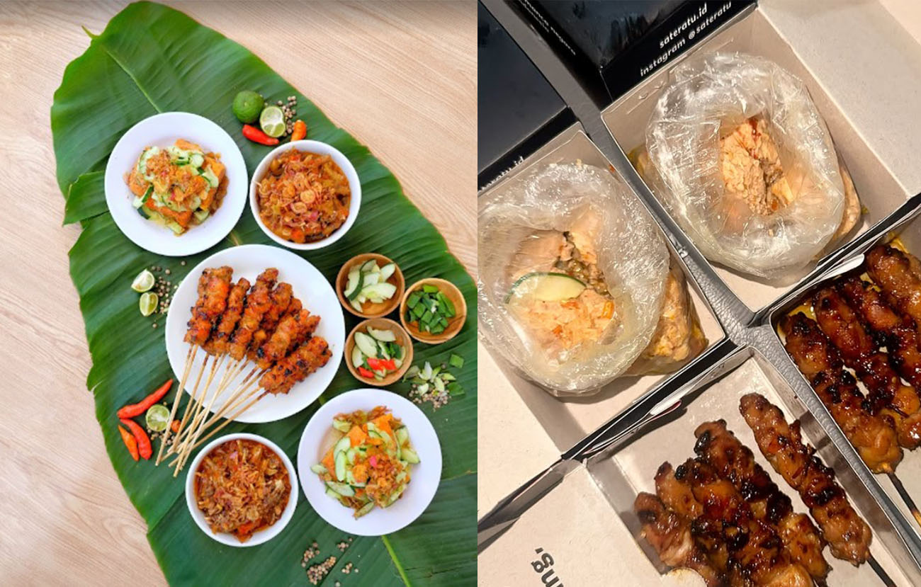 Kuliner Food Sate Ratu.