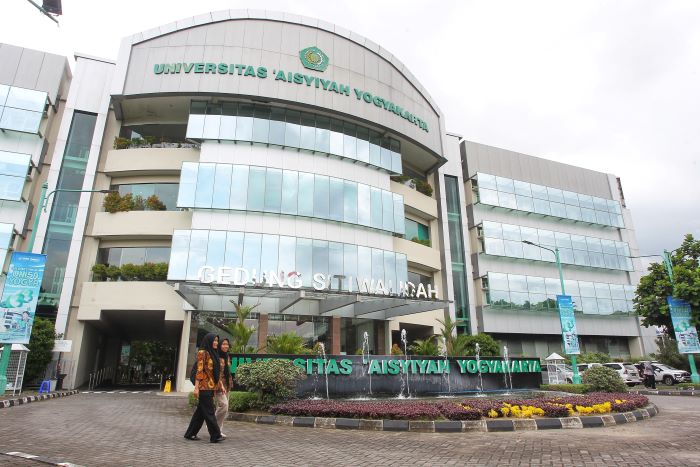 TERUS BERPROSES: Universitas &lsquo;Aisyiyah Yogyakarta saat ini masih bertumbuh untuk menuju kampus yang bisa bersaing dengan perguruan tinggi kelas dunia. Target pertumbuhan ini sudah dimulai sejak 2016