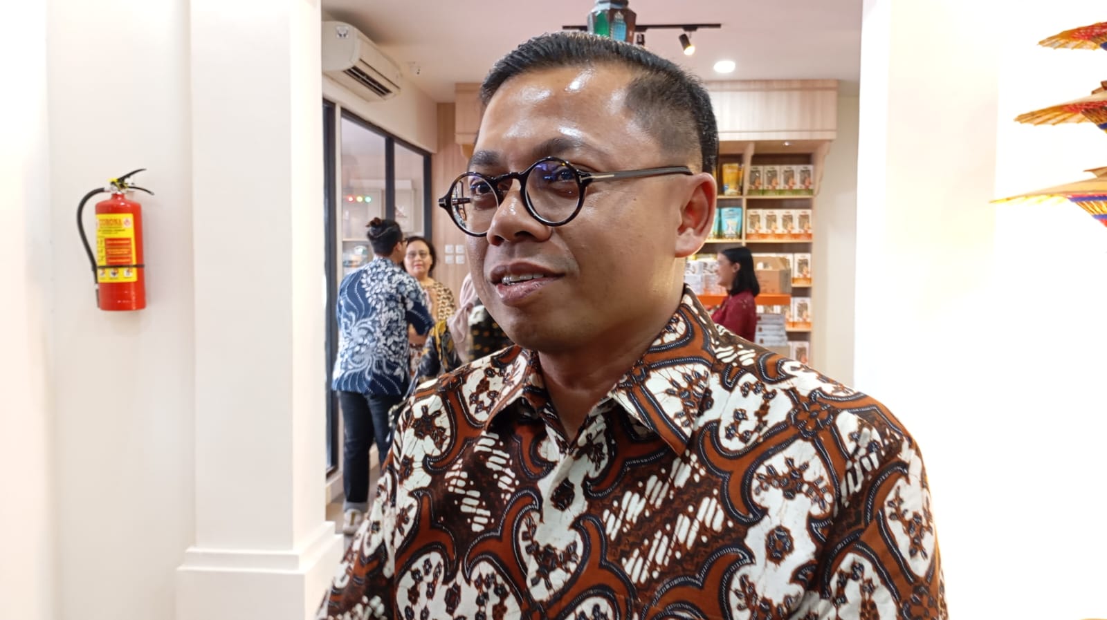 Ketua Tim Pemenangan Hasto-Wawan KPH Purbodiningrat.  (IWAN NURWANTO/Radar Jogja)