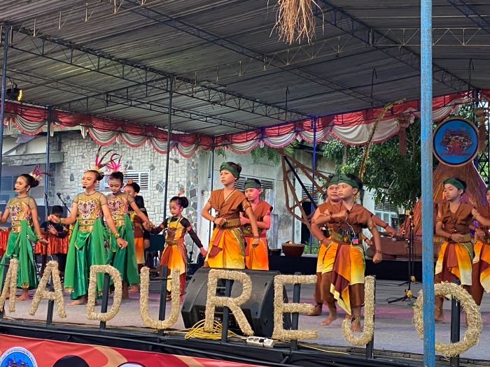 NGURI-URI BUDAYA: Rangkaian acara Garebeg Madurejo 2024, mengusung tema Kebudayaan Lokal dan Ketahanan Pangan Minggu (22/12/2024).