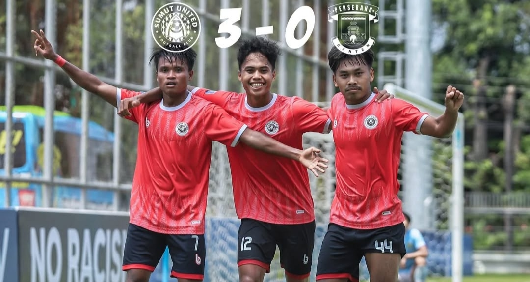 Sumut United berhasil kalahkan Perserang Serang dengan skor 3-0 dalam lanjutan PNM Liga Nusantara (ig sadasumut.fc)