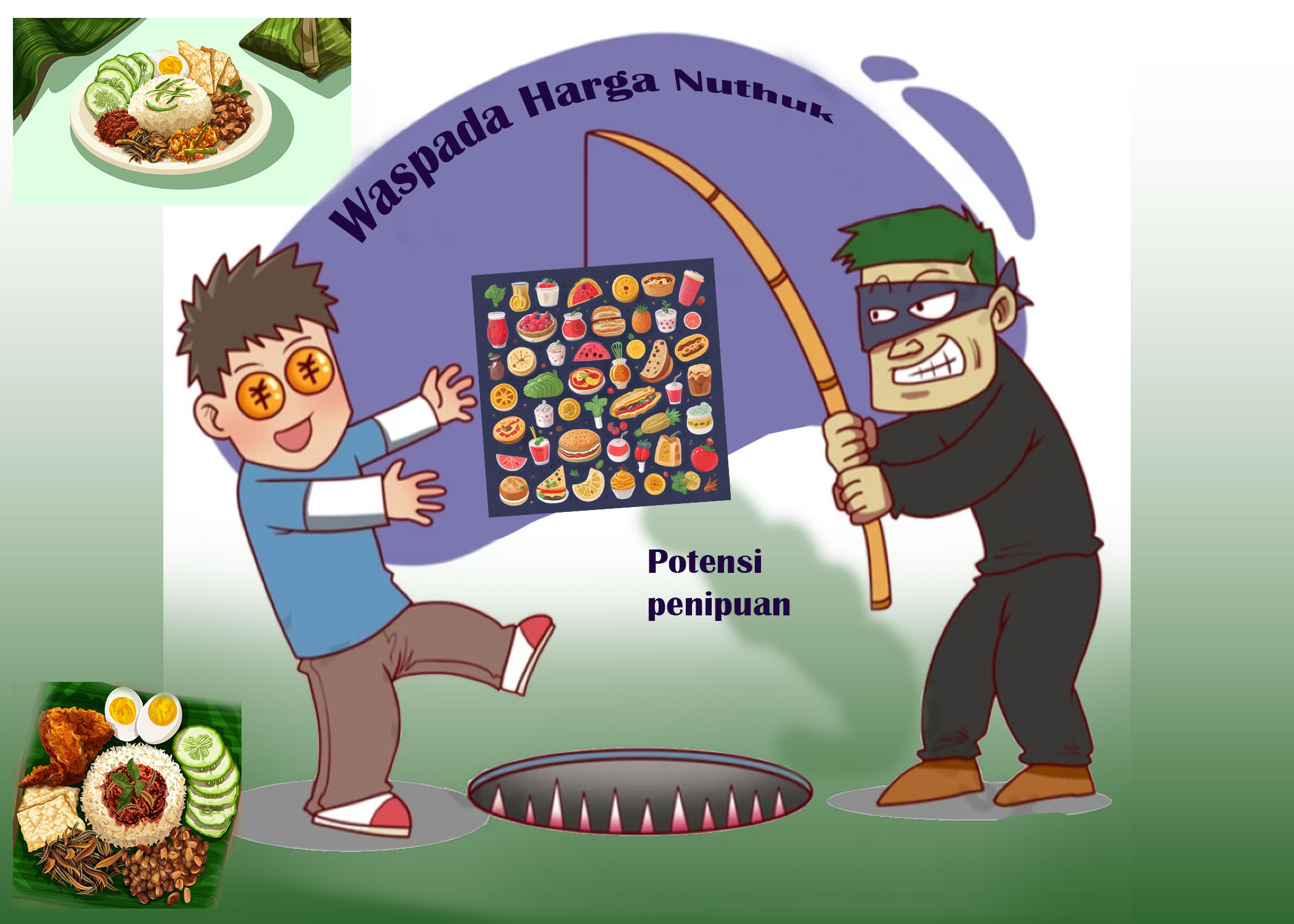 Hindari harga nuthuk, tips memilih restoran yang aman.