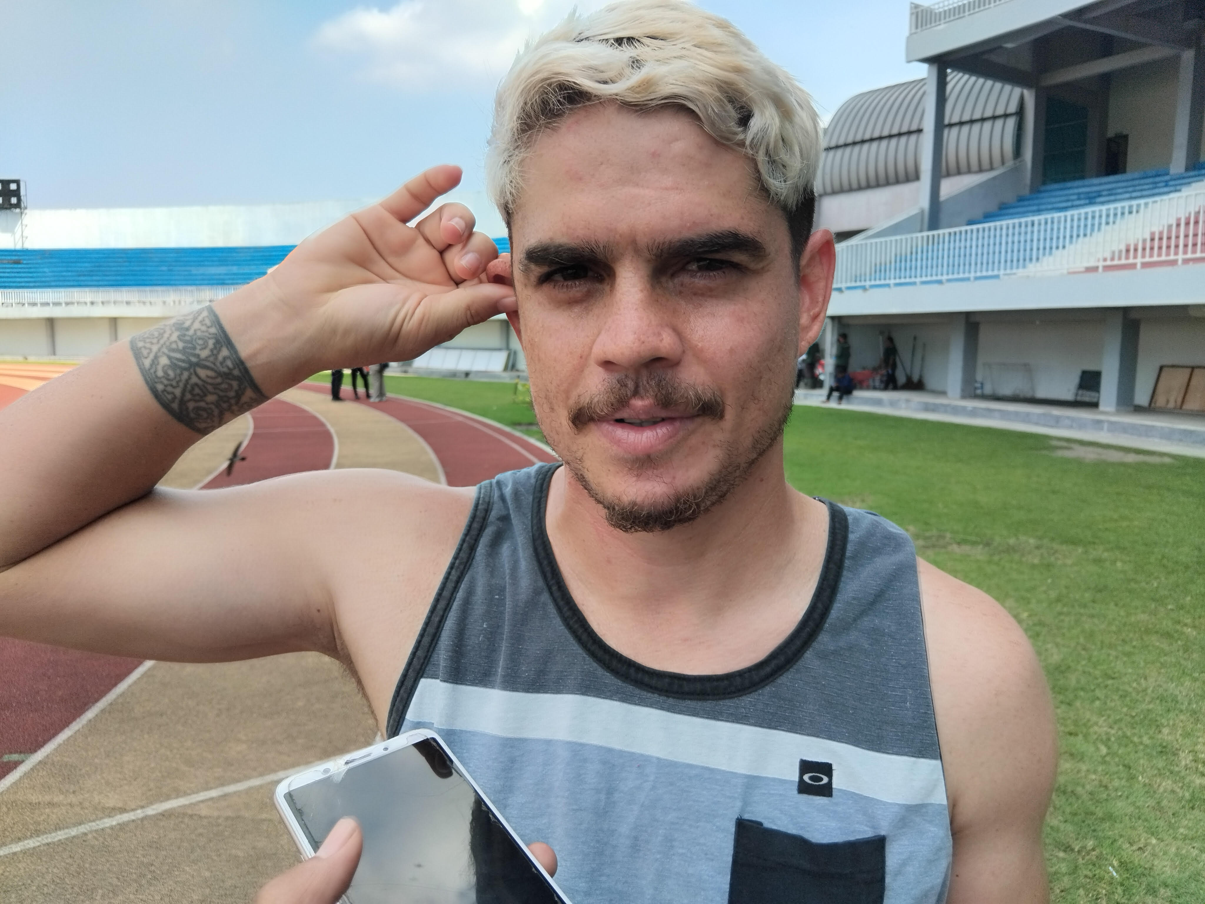 Striker asing PSIM Jogja Rafael de Sa Rodrigues atau Rafinha