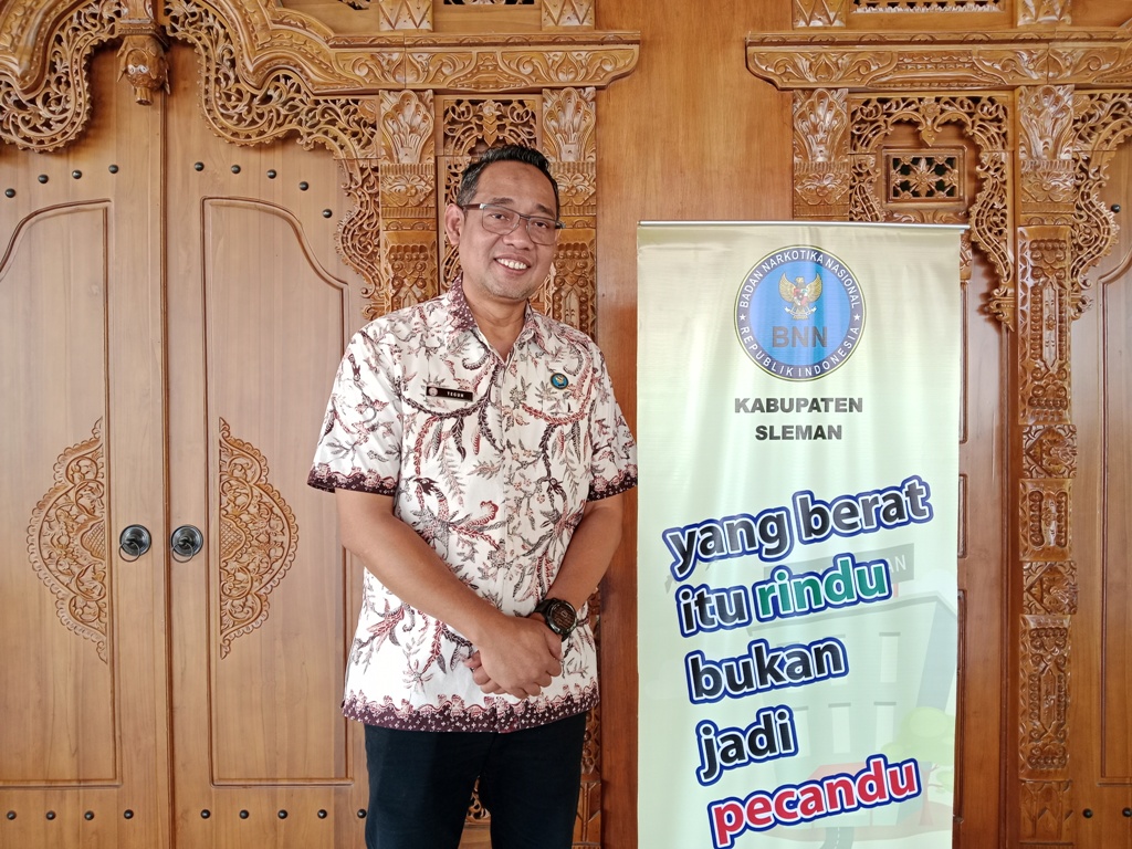 Kepala BNN Kabupaten Sleman Kombes Pol Teguh Tri Prasetya