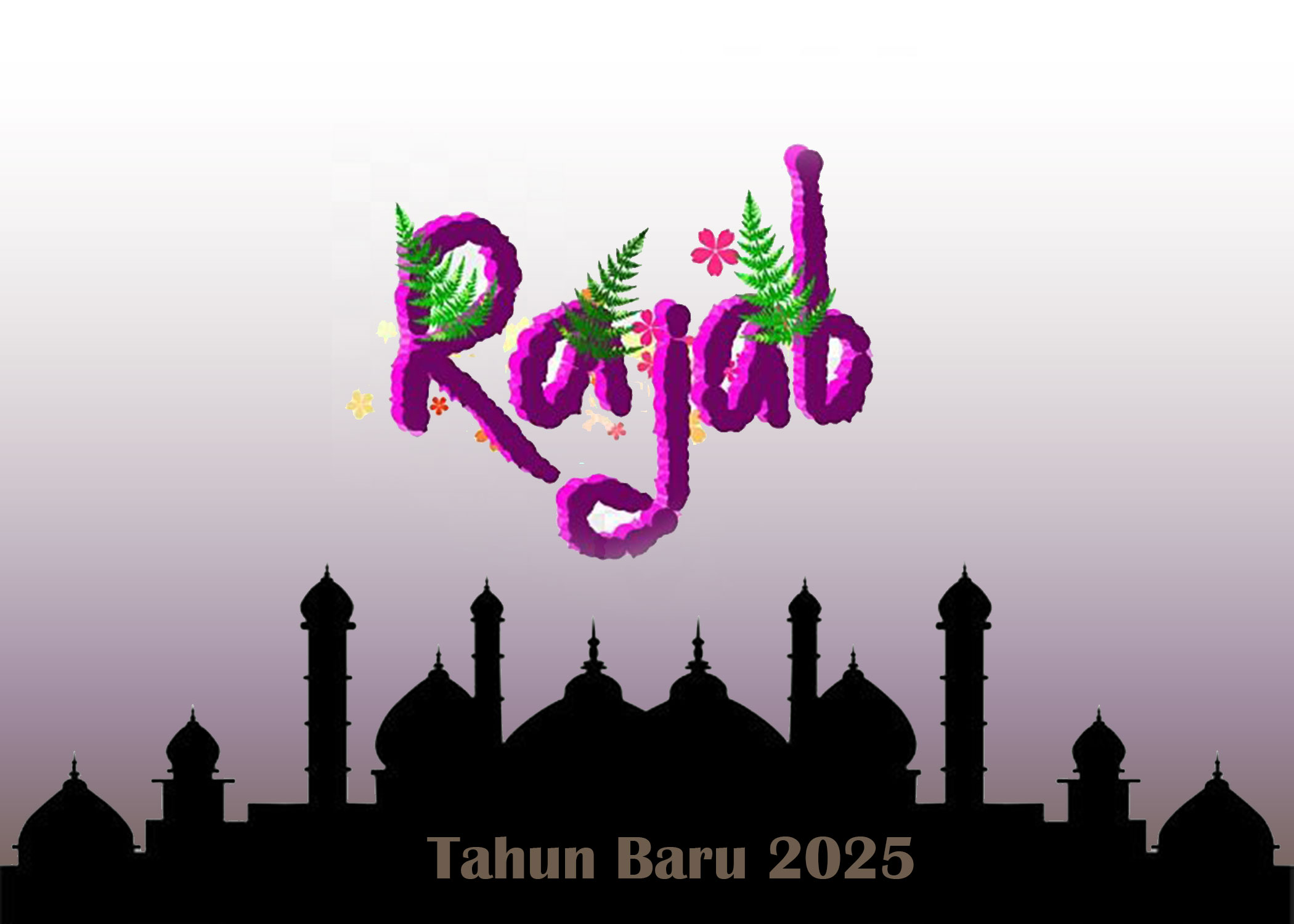1 Rajab Jatuh Bersamaan Momentum Tahun Baru 2025.