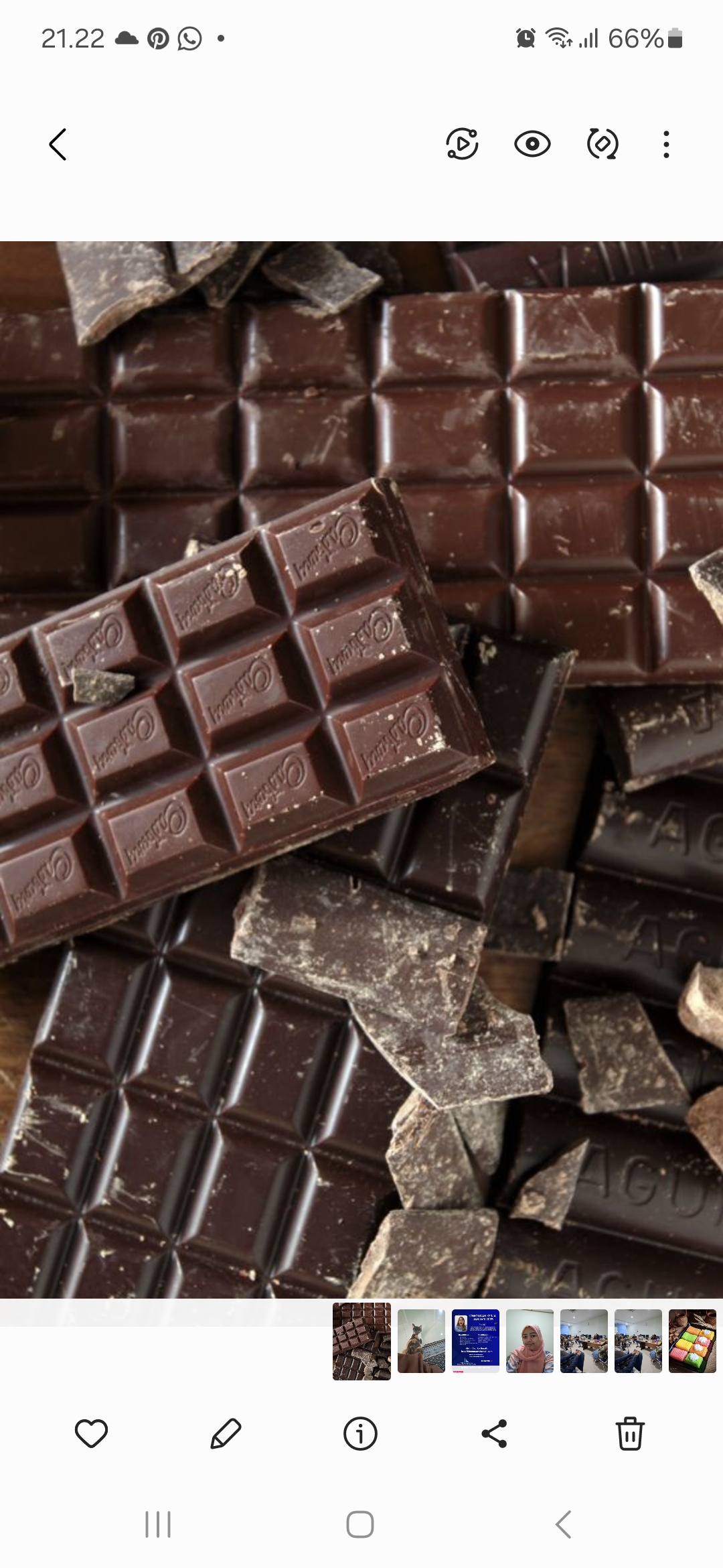 Manfaat cokelat bagi kesehatan.