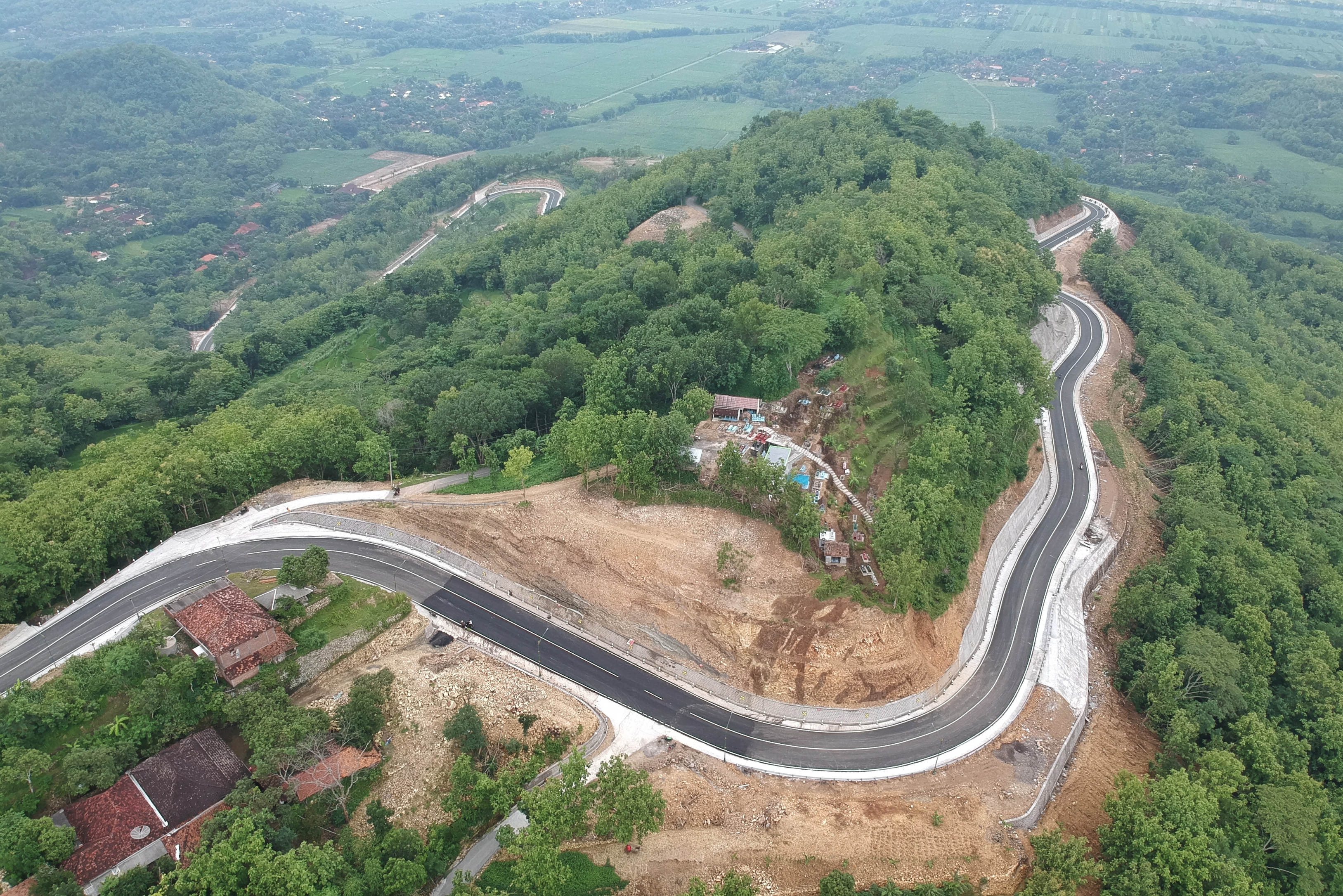 Tanjakan Clongop di Gedangsari Gunungkidul