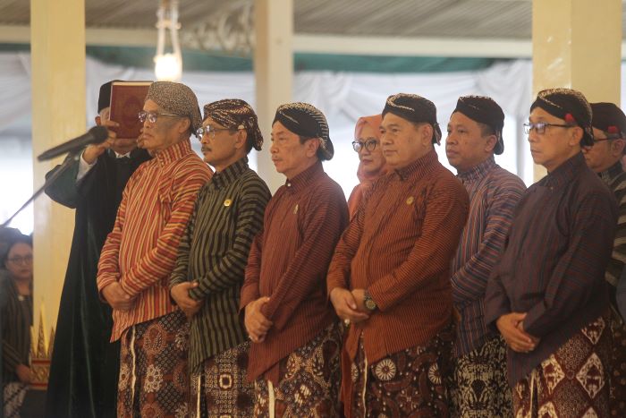 Pengukuhan, Pelantikan, dan Pengambilan Sumpah Jabatan Pimpinan Tinggi Madya, Pimpinan Tinggi Pratama, Pejabat Administrator, Pejabat Pengawas, serta Kepala Sekolah di Lingkungan Pemprov DIY