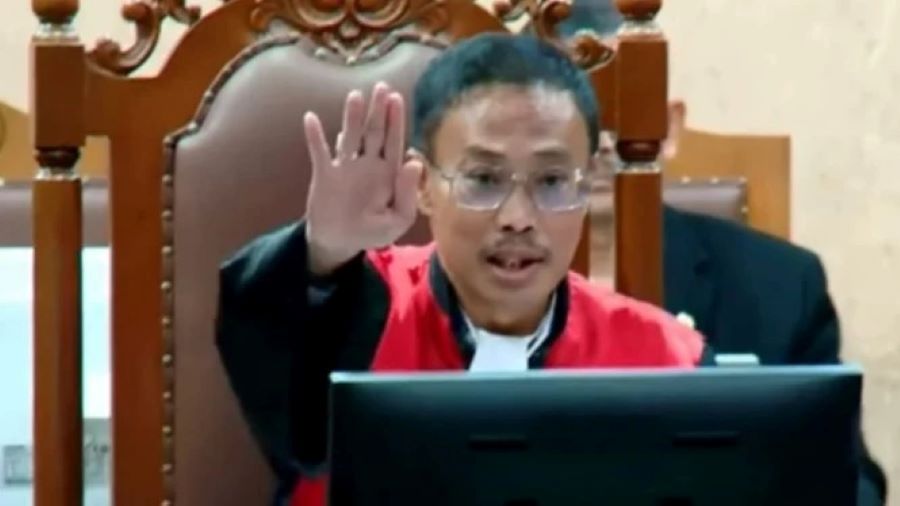 Hakim Eko Aryanto yang Memvonis Harvey Moeis.