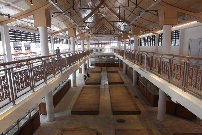 Lokasi baru yang akan ditempati pedagang Teras Malioboro 2