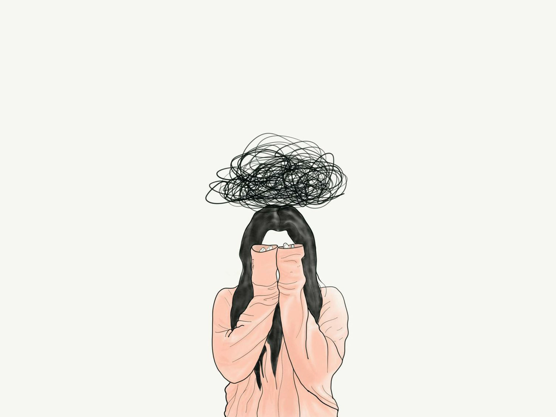 Ilustrasi sulit fokus.
