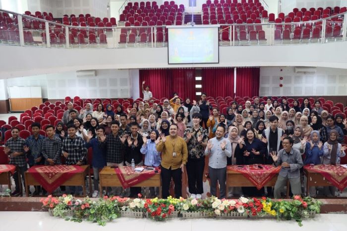 Para mahasiswa Universitas PGRI Yogyakarta (UPY) saat mengikuti pelatihan bahasa Korea, hal ini dilakukan pihak kampus untuk meningkatkan kompetensi dan menyiapkan mahasiswa sebelum lulus