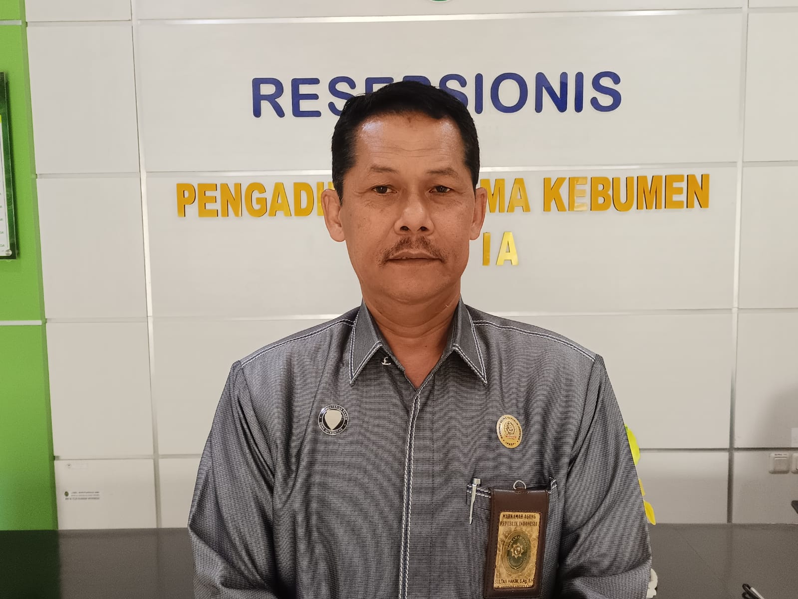 Panitera Pengadilan Agama (PA) Kebumen Sultan Hakim.