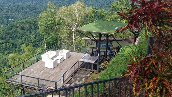 SEPI: Salah satu spot foto favorit di objek wisata Kalibiru, Kokap, Kulon Progo yang kini tak lagi ada pengunjung.