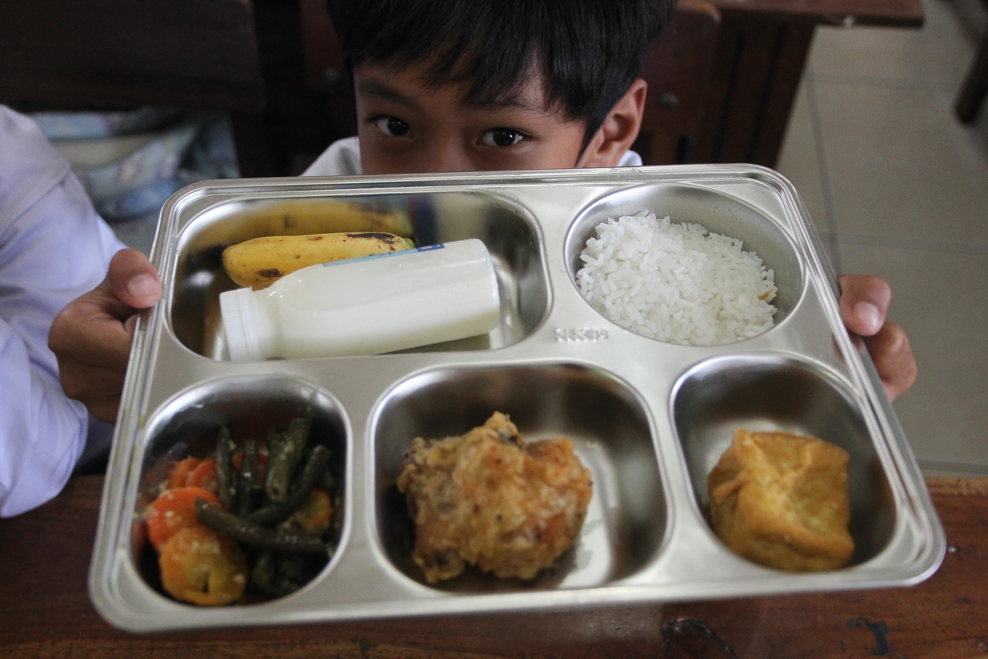 Makan bergizi gratis di Sleman