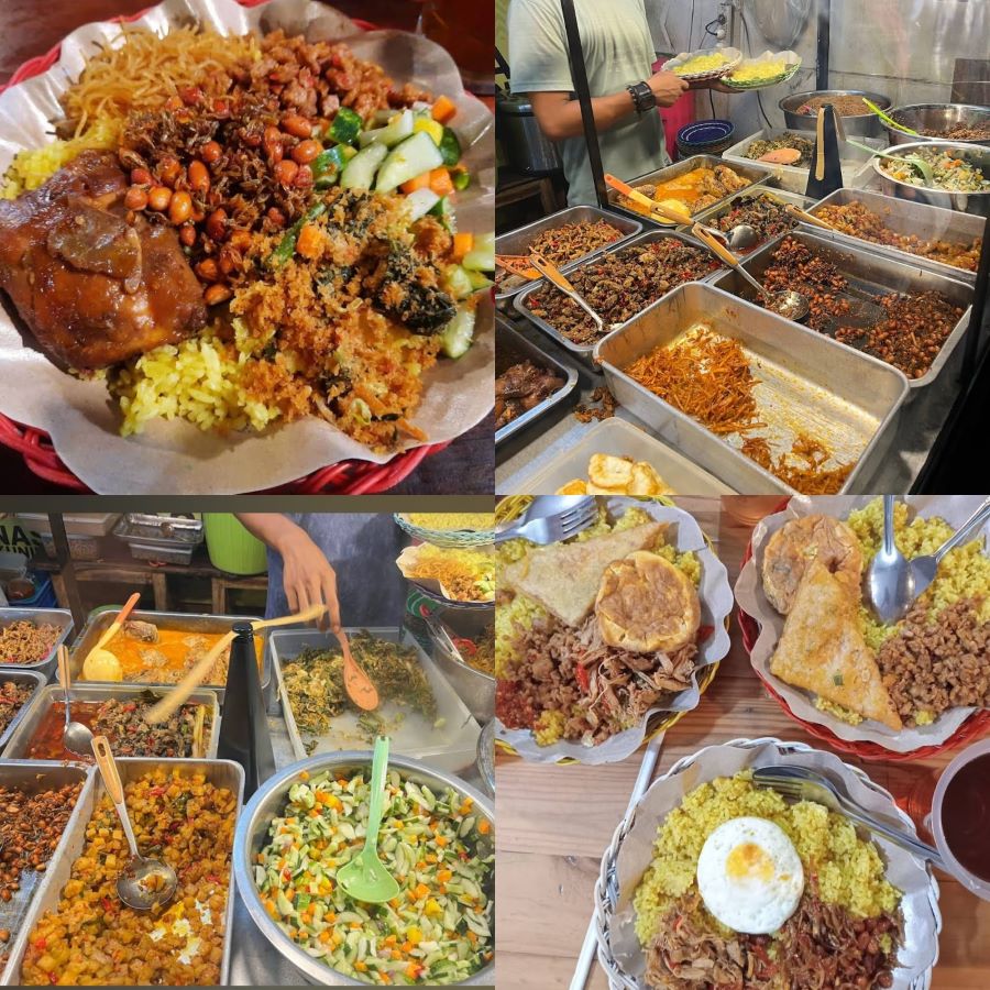 Nasi kuning Mbah Jo, wajib banget kamu coba!