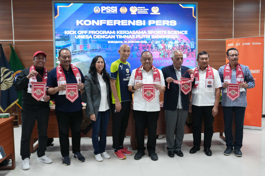 PSSI dan UNESA jalin kerja sama demi mengembangkan sepak bola wanita (PSSI)
