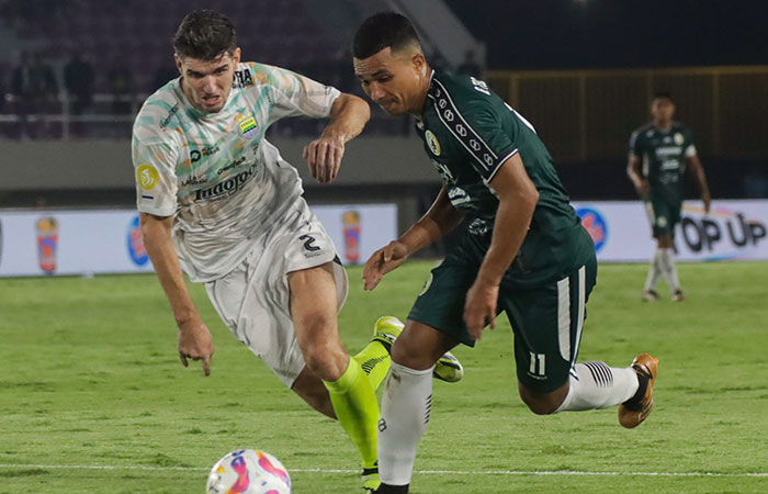 Pemain PSS Sleman Gustavo Tocantins.(M. Ihsan/Radar Solo)