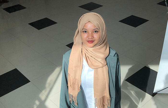 Anggiea Manda. Mahasiswi jurusan Kebidanan Unjaya