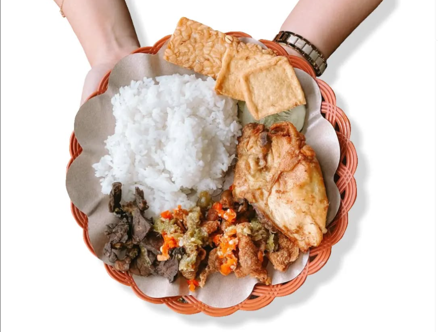 Sego Kulit Pak Sabar.