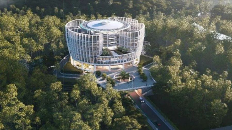 Dengan desain yang inovatif dan teknologi canggih, ikon baru di Ibu Kota Nusantara (IKN).