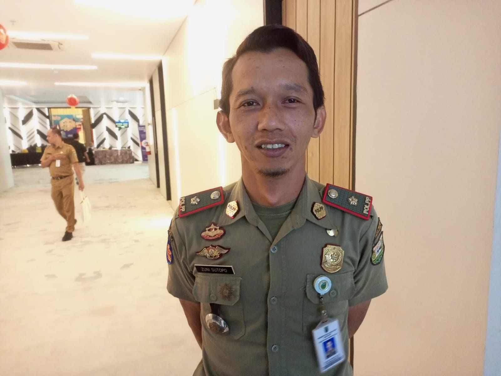 Kabid Trantibum dan Linmas Satpol PP Kebumen Zuni Sutopo.