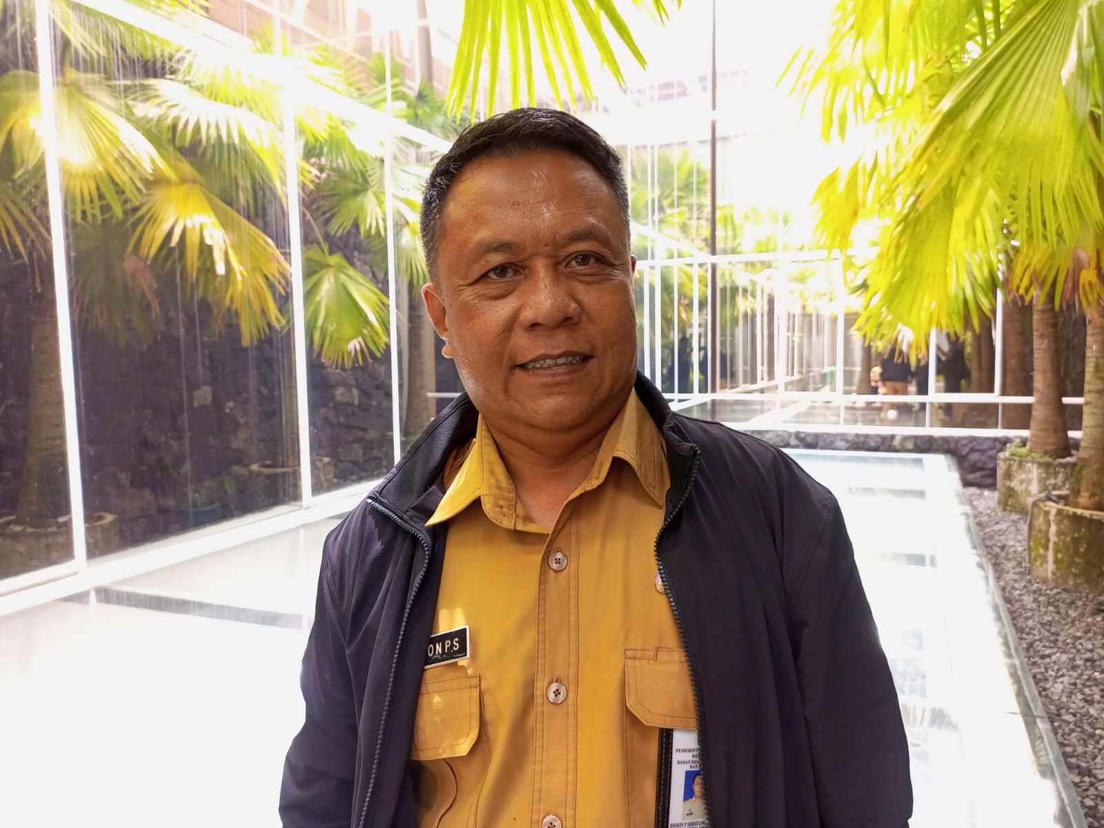 Kabid Politik Dalam Negeri dan Ormas Bakesbangpol Kebumen Rison Sihotang