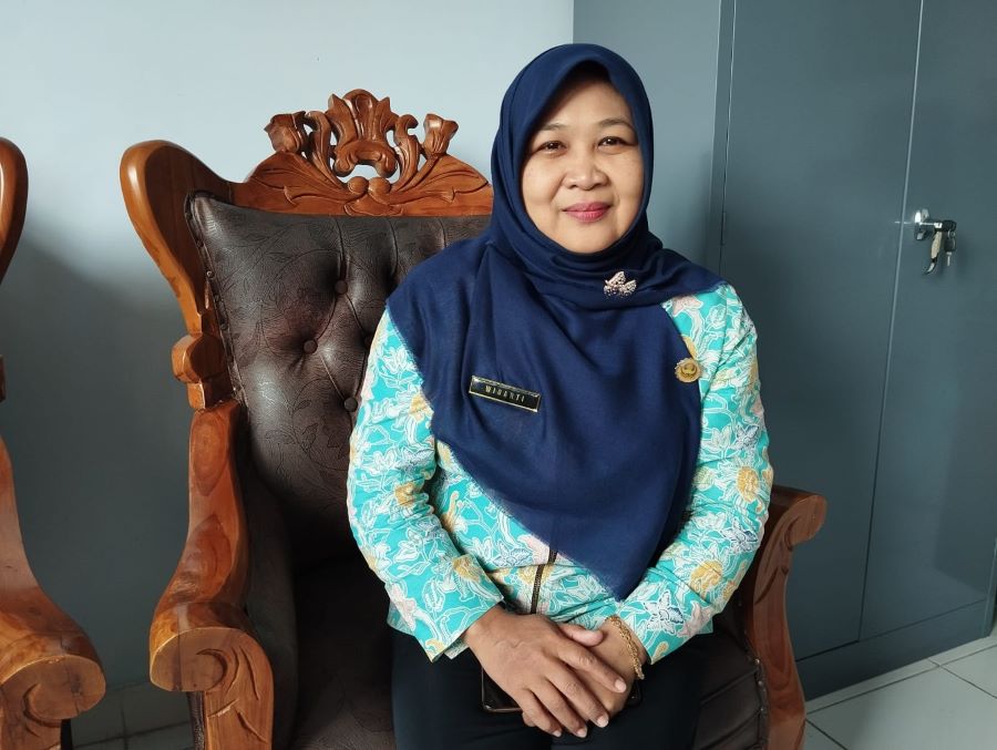 Kepala Bidang Kesehatan Hewan dan Kesehatan Masyarakat Veteriner, DKPP Purworejo Sri Widarti.