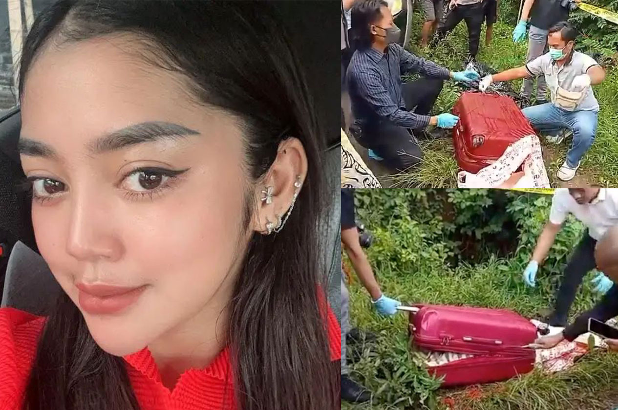 Korban mutilasi, Uswatun Khasanah, yang jasadnya dimasukkan di dalam koper merah di Ngawi, Jawa Timur.