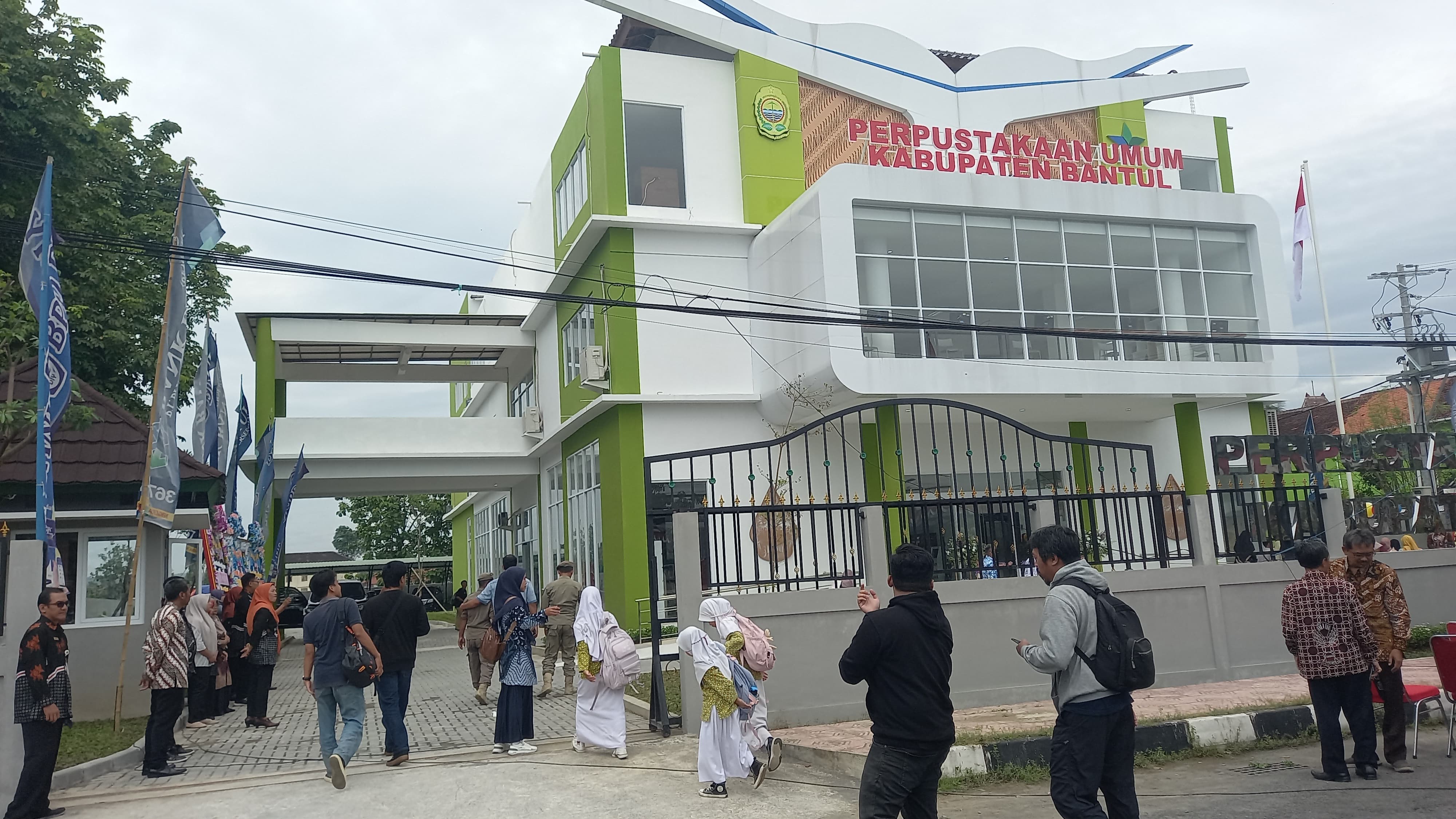 GEDUNG ANYAR: Perpusda Bantul mulai beroperasi per 1 Februari, lusa.
