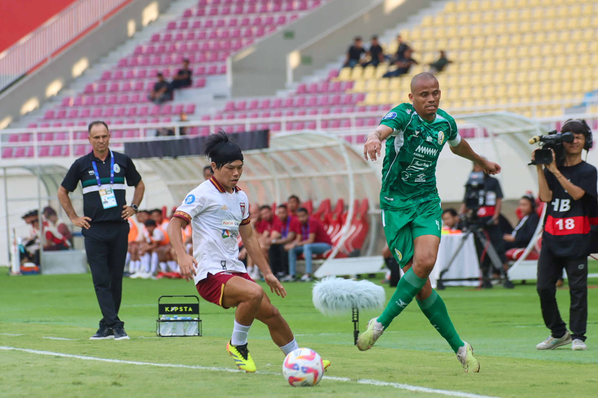 MEMORI: PSS Sleman hanya mampu bermain imbang 1-1 dengan Borneo FC dalam laga di Stadion Manahan Solo (12/9).