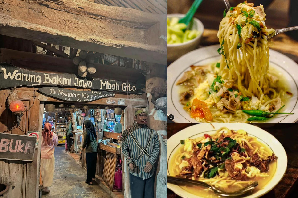 Kuliner Bakmi Jowo Mbah Gito.