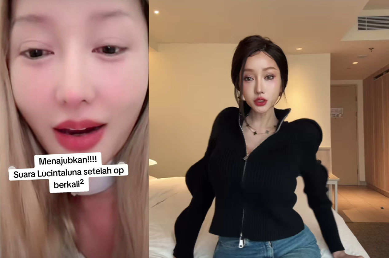 Suara baru Lucinta Luna yang bikin heboh netizen.