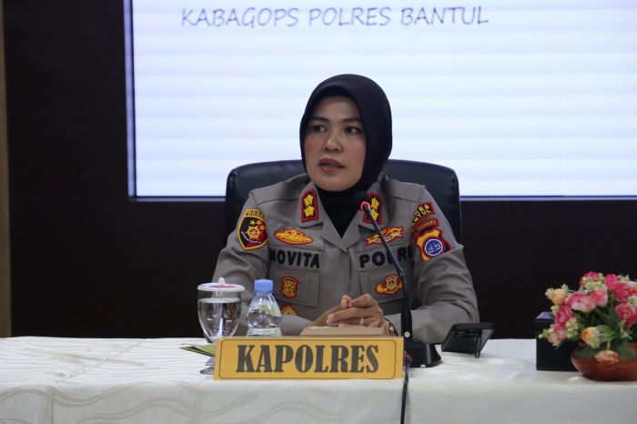 Kapolres Bantul AKBP Novita Eka Sari
