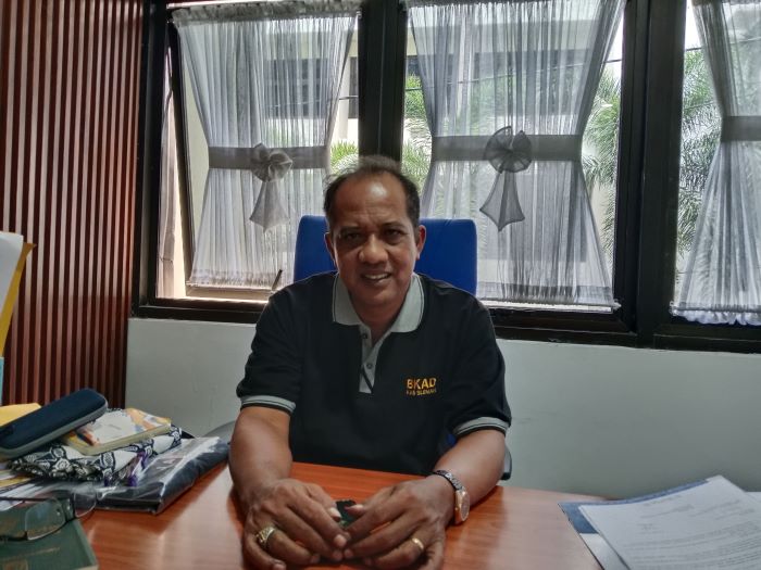 Kepala Bidang Pendaftaran, Pendataan, dan Penetapan BKAD Sleman Rodentus Condrosulistyo