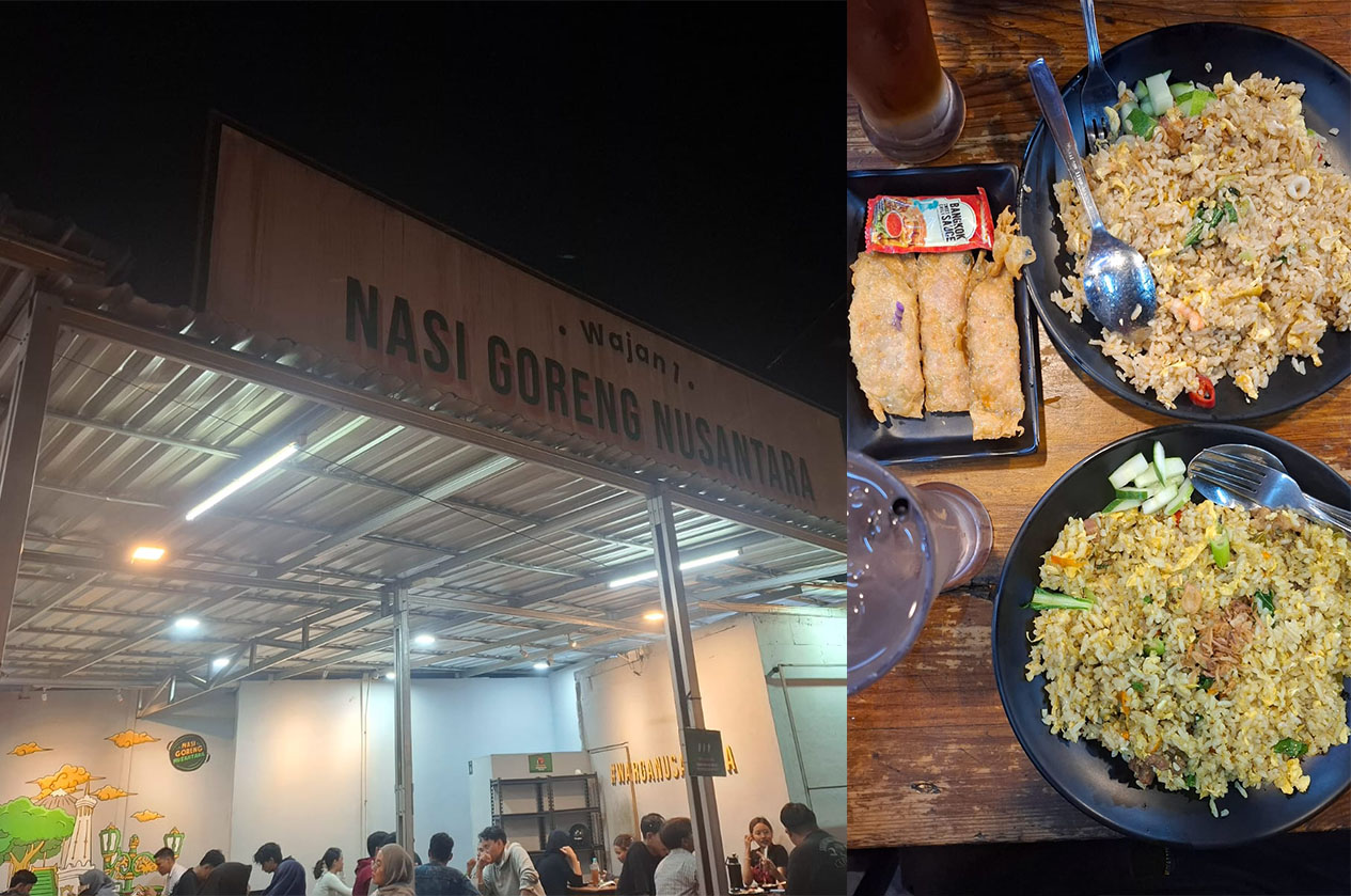 Nasi Goreng Nusantara di Jogja kuliner malam yang menggugah selera.