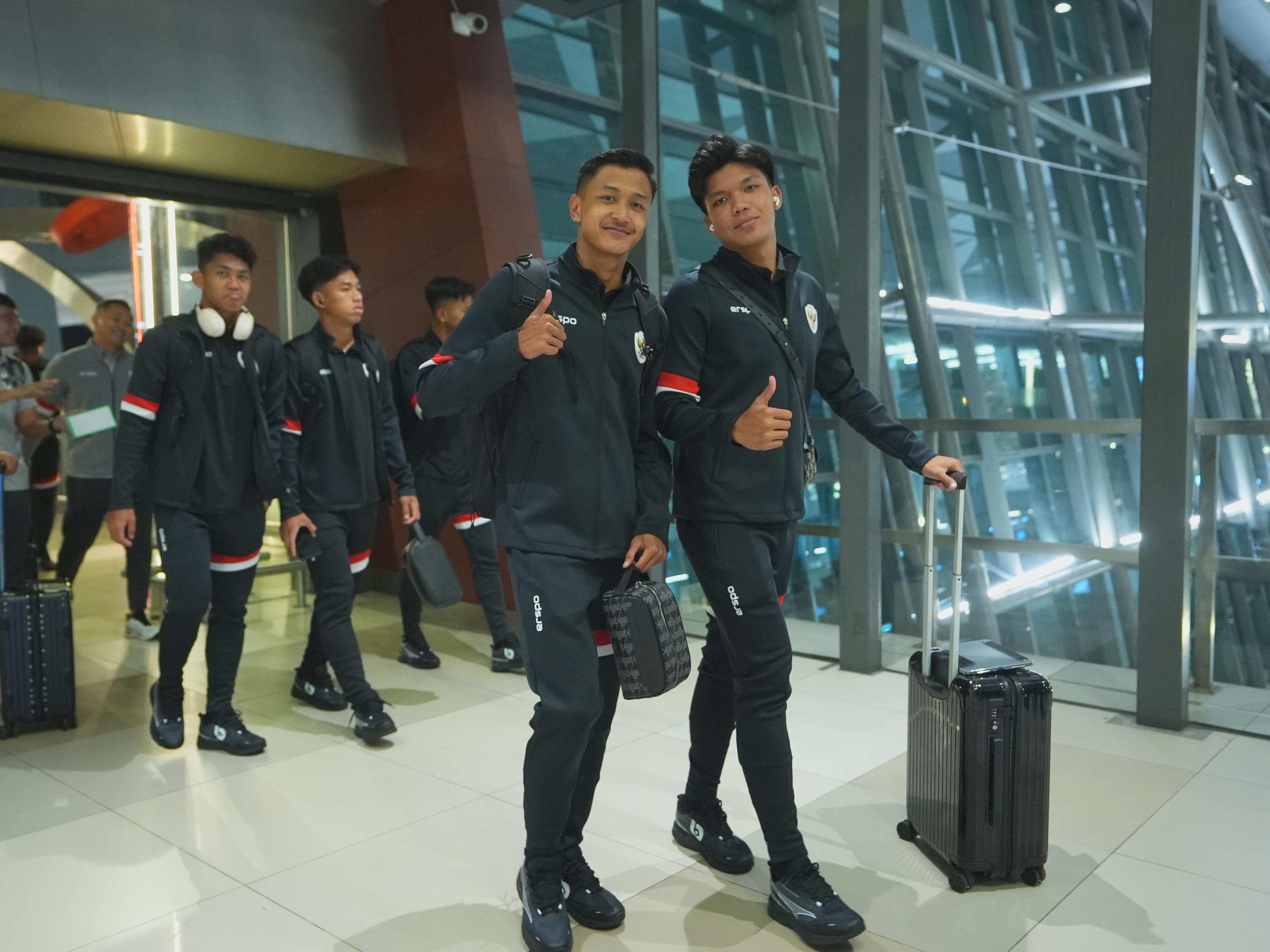 Timnas Indonesia U20 tiba di Shenzen, China dengan selamat tanpa kendala dan siap lakoni Piala Asia U20 2025 (PSSI)