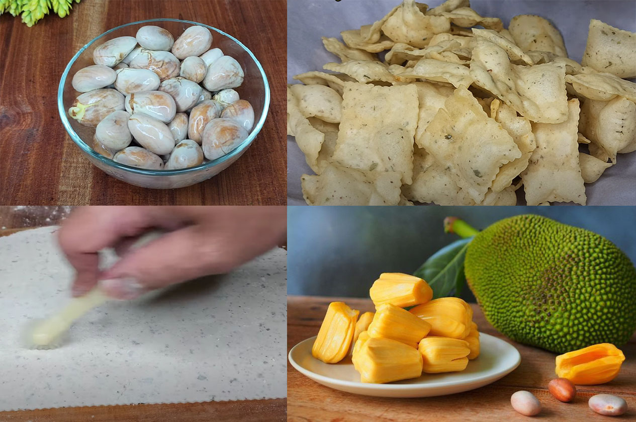 Resep kripik biji nangka yang lezat dan menyehatkan.