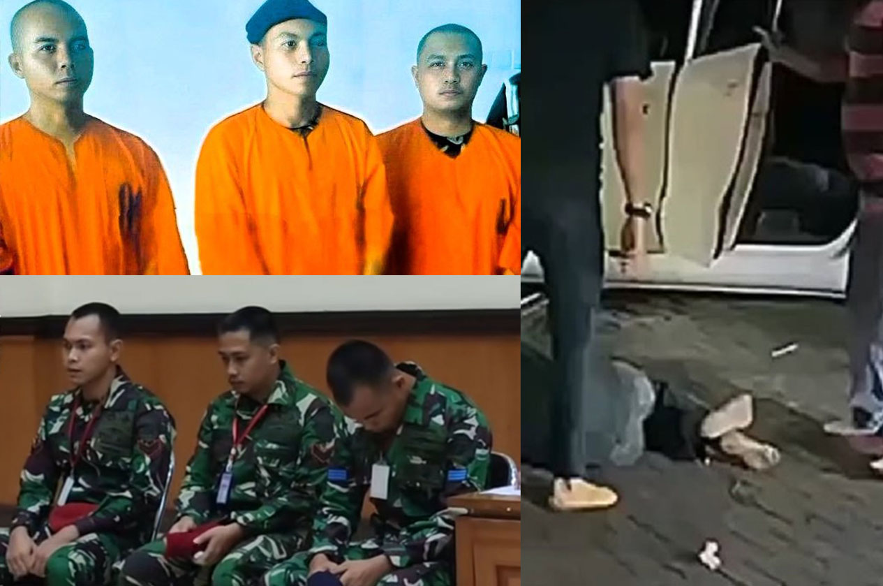 Tiga anggota TNI AL di balik tewasnya bos rental di Jakarta, Ilyas Abdul Rahman.