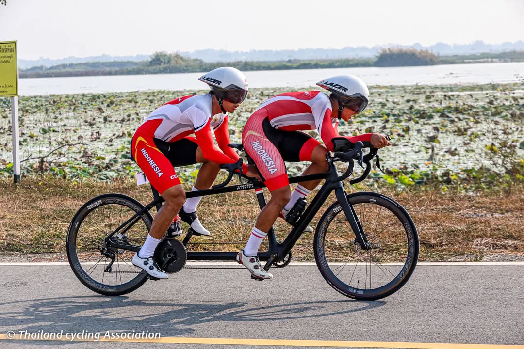 &nbsp;  Keterangan Atlet para balap sepeda kebanggaan DIJ Nurfendi saat berlaga di ajang Asian Road & Para Cycling Championships 2025.  &nbsp;