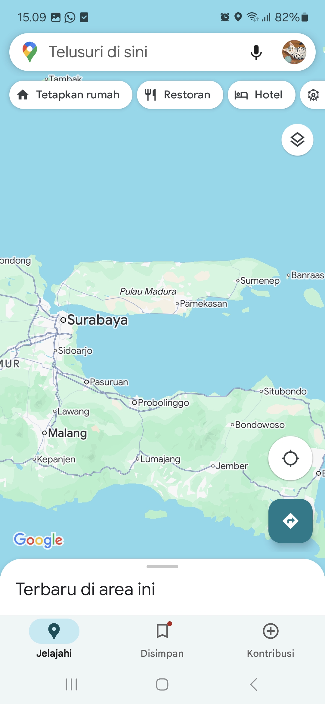 Pulau Madura, Jawa Timur.