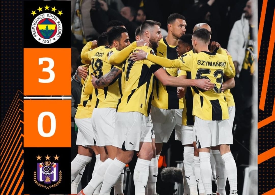Fenerbahce kalahkan Anderlecht pada leg pertama babak playoff Europa League
