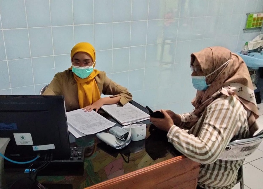 PROGRAM BARU: Pelaksanaan PKG di Puskesmas Ponjong 1, Gunungkidul, Senin (10/2) lalu.