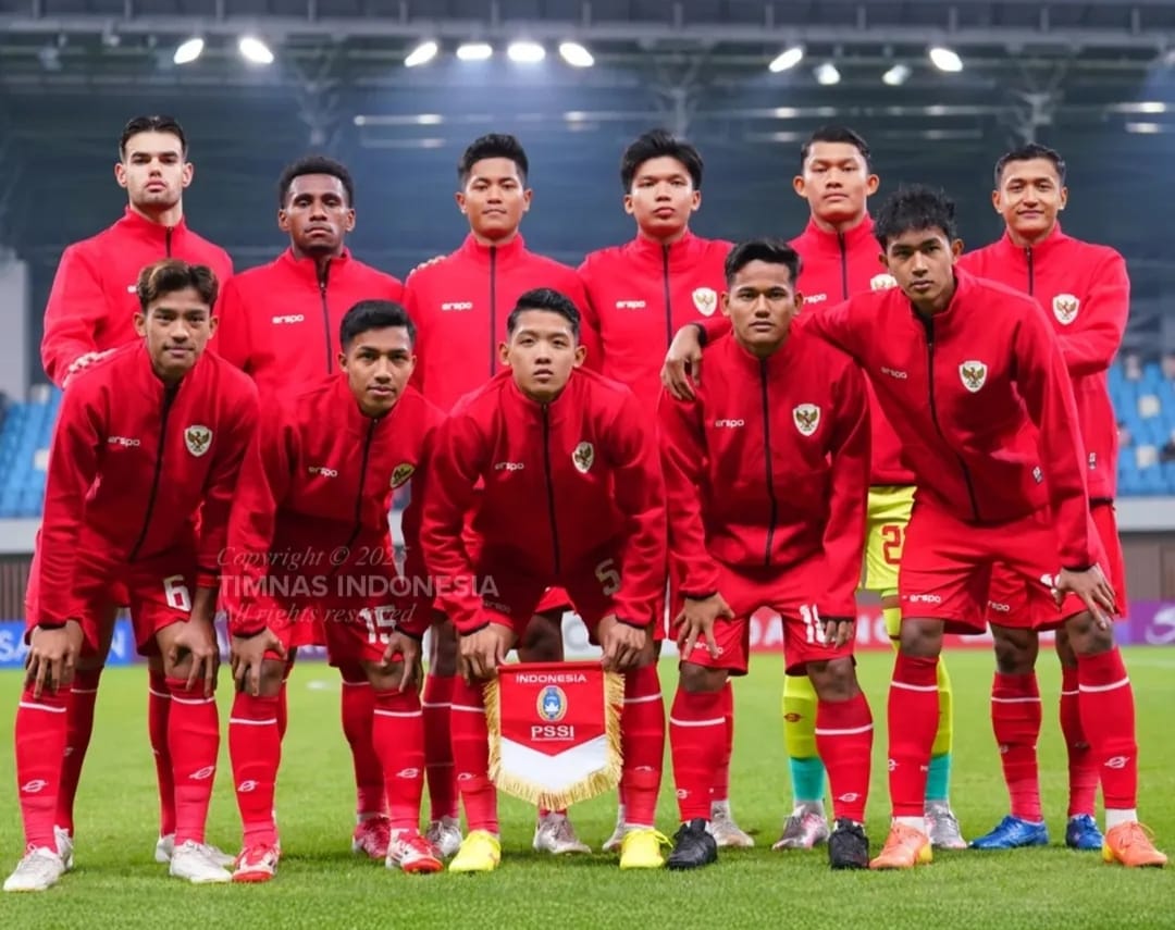 Starting Eleven Timnas Indonesia U20 lawan Uzbekistan (PSSI)